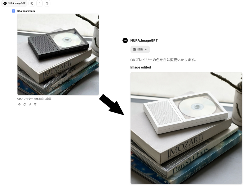 AIが画像を生成・編集するイメージ