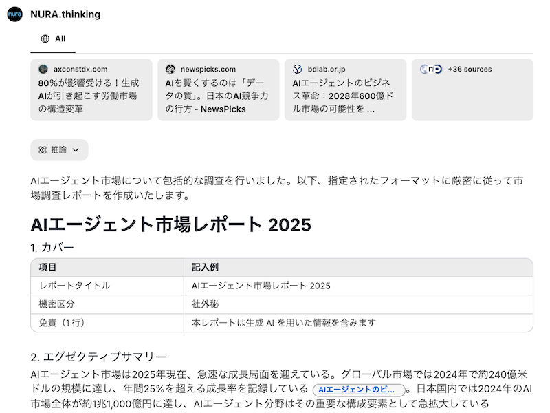AIが情報を多面的に検索・ファクトチェックするイメージ